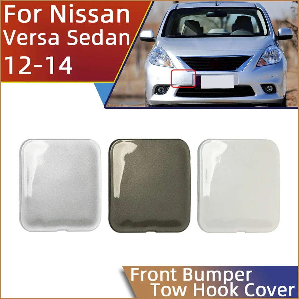 

Car Front Bumper Tow Hook Eye Cover Cap For Nissan Versa Sedan 2012 2013 2014 622A0-3BA0H 622A03BA0H Towing Hauling Trailer Lid