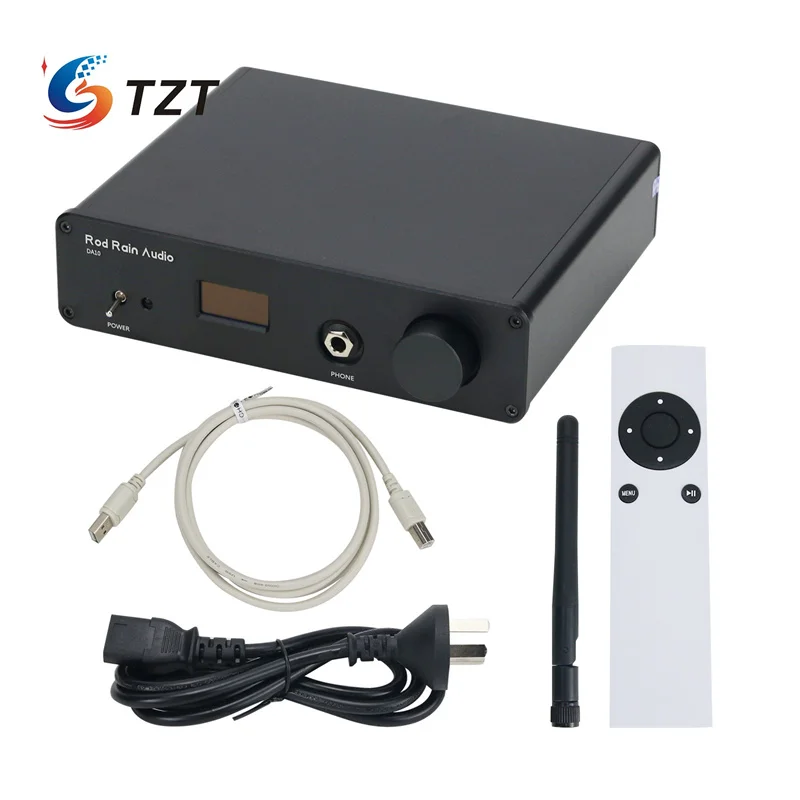 

TZT Rod Rain Audio DA10 BT5.1 Bluetooth DAC Headphone Amplifier With/without USB Digital Interface (JRC2068DD Op Amp)