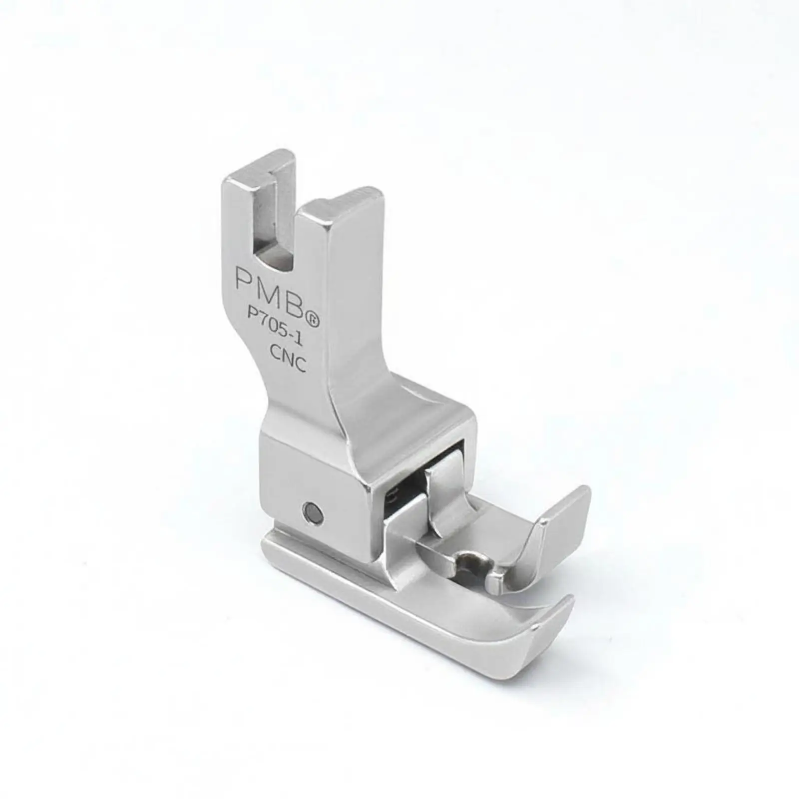 CNC Precision All Steel Presser Foot for Sewing Machine Binding Rolled Hem Topstitching Guide