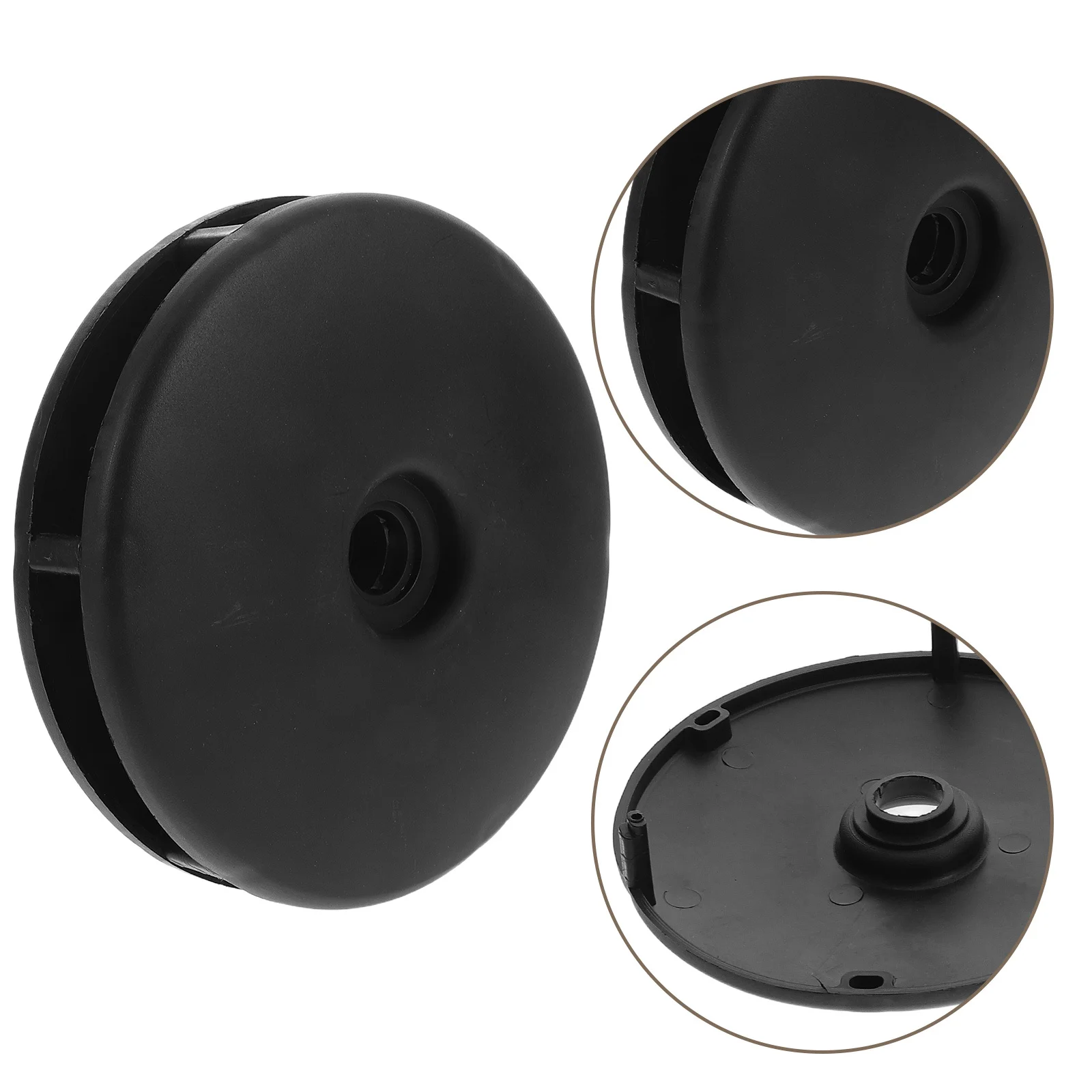 

2Pairs Gym Pulley Wheel Cap Plastic Fitness Equipment Replacement for 105-120 Cable Machine Smooth Rotation Noise Reduction