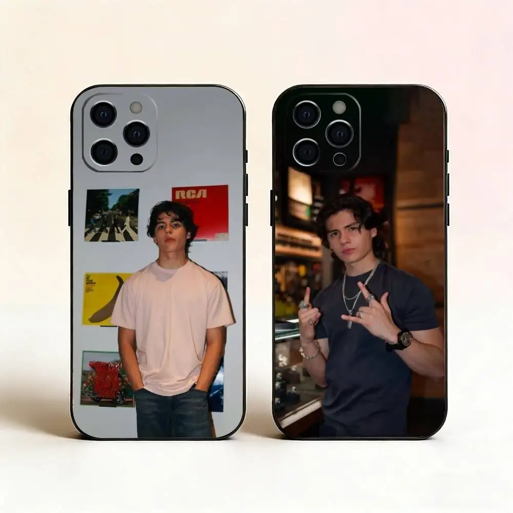 

Cool M-Miguel M-Mora Phone Case For iPhone 17,16,15,14,13,12,11 Plus,Pro Max,XS,Soft Silicone Black Cover