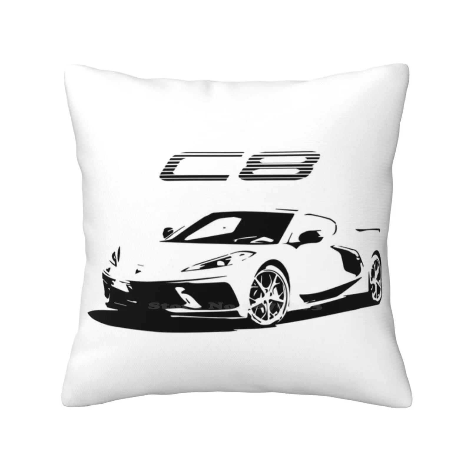 2020 C8 8Th Generation Pillows Case Bedroom Home Decoration C8 Stingray C8 2020 Zr1 Z06 Mid Engine 2020