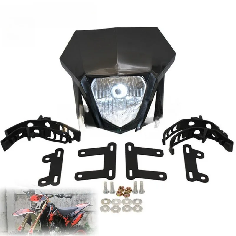 Carenado deportivo doble para moto de cross, Enduro, Motocross, placa de faro para motocicleta Honda CRF 150 230 XR YP20 2016-2023