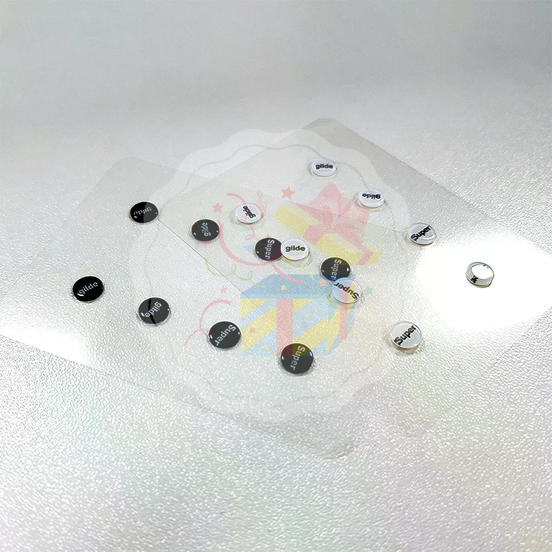 Glass  DIY Universal Dots Mouse Feet Pads 1 Pack Seamless Glide Sticker for Mouse Control in Work Gaming