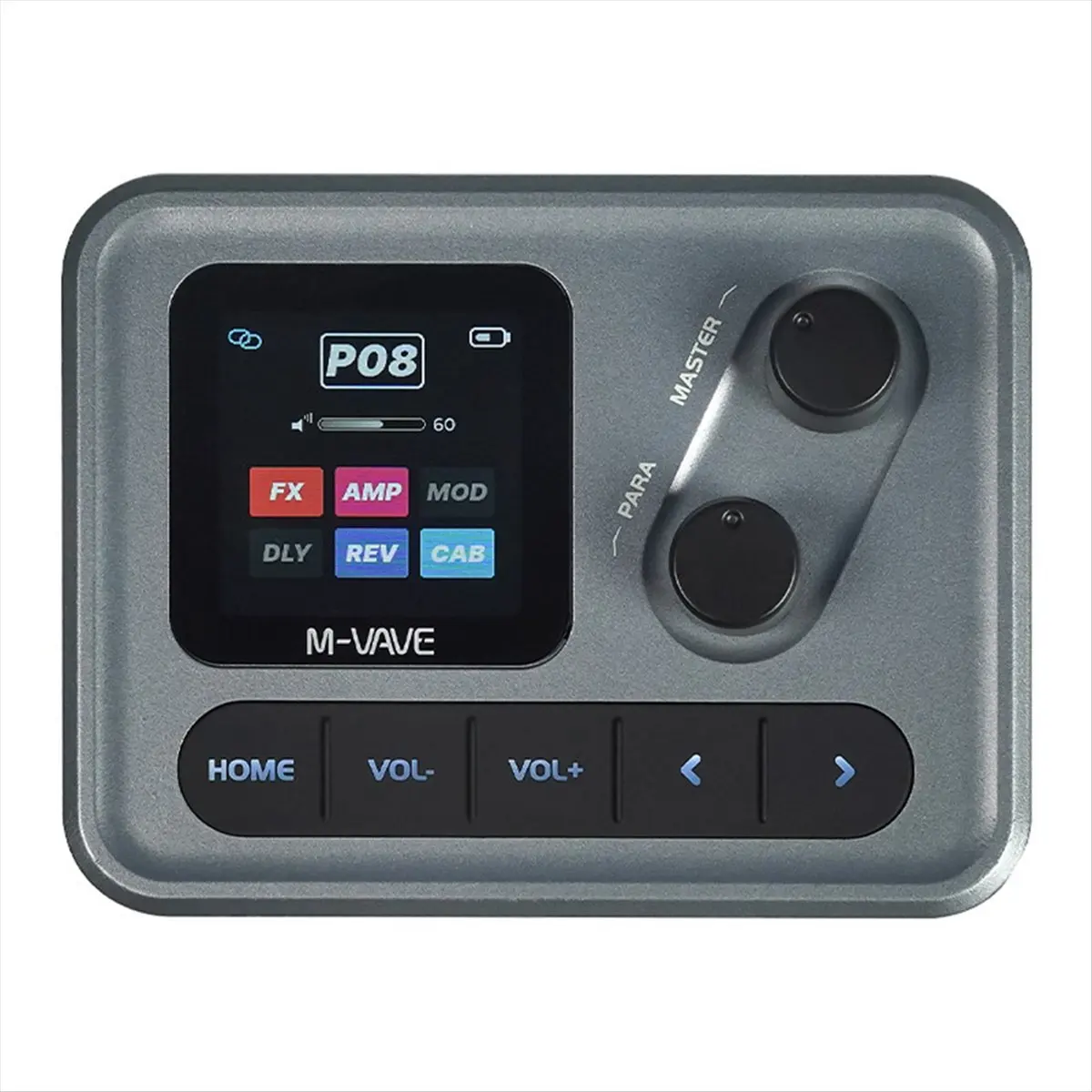 ♠Summer sale♥♦☹  Pocket AMP Mini Guitar Amp LCD Color Screen APP Control Multi-Function Desktop Effects Processor