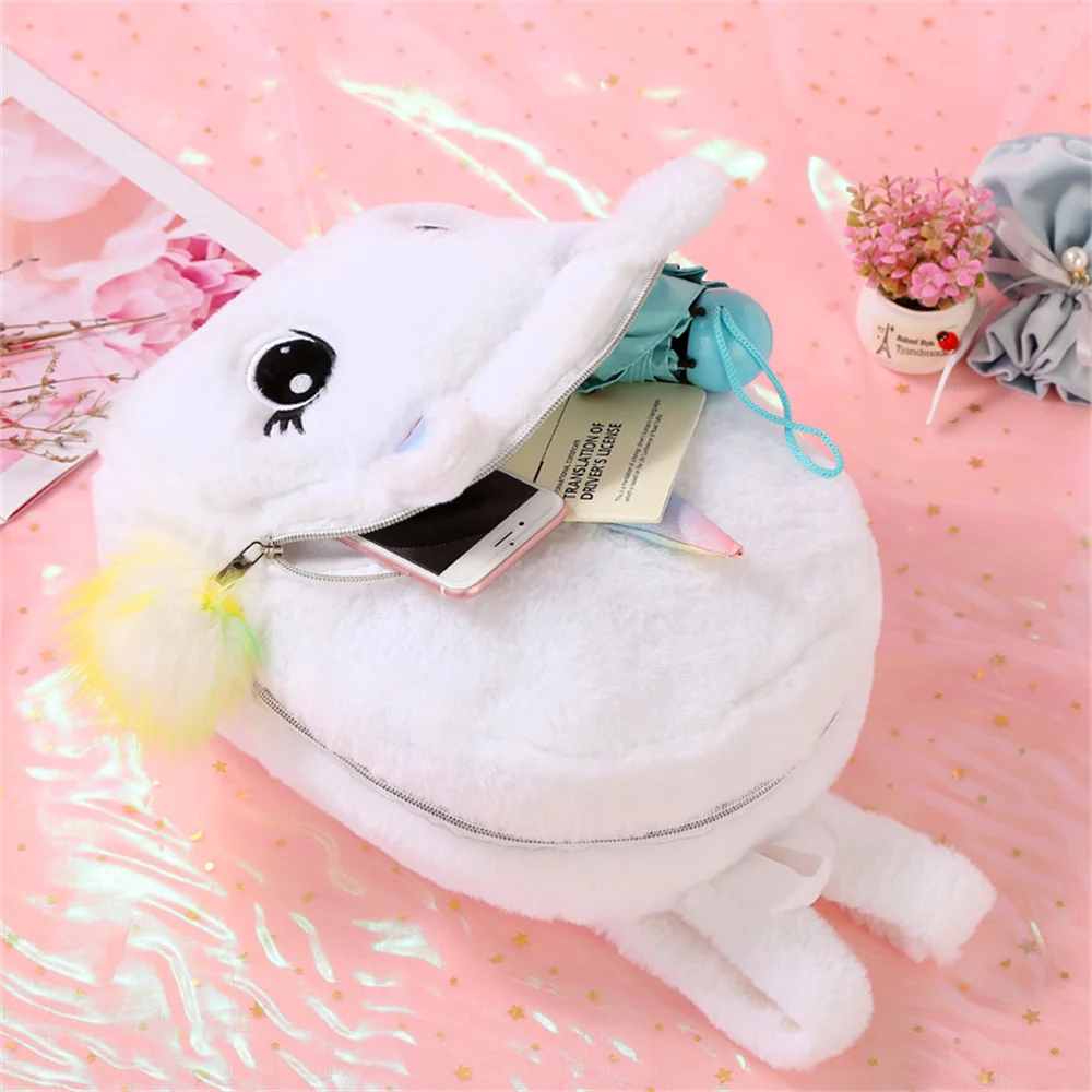 Kindergarten Unicorn Shoulder Bag, nome personalizado, personalizado, bordado, Plush, bonito, desenhos animados, bebê meninas, meninos, novo