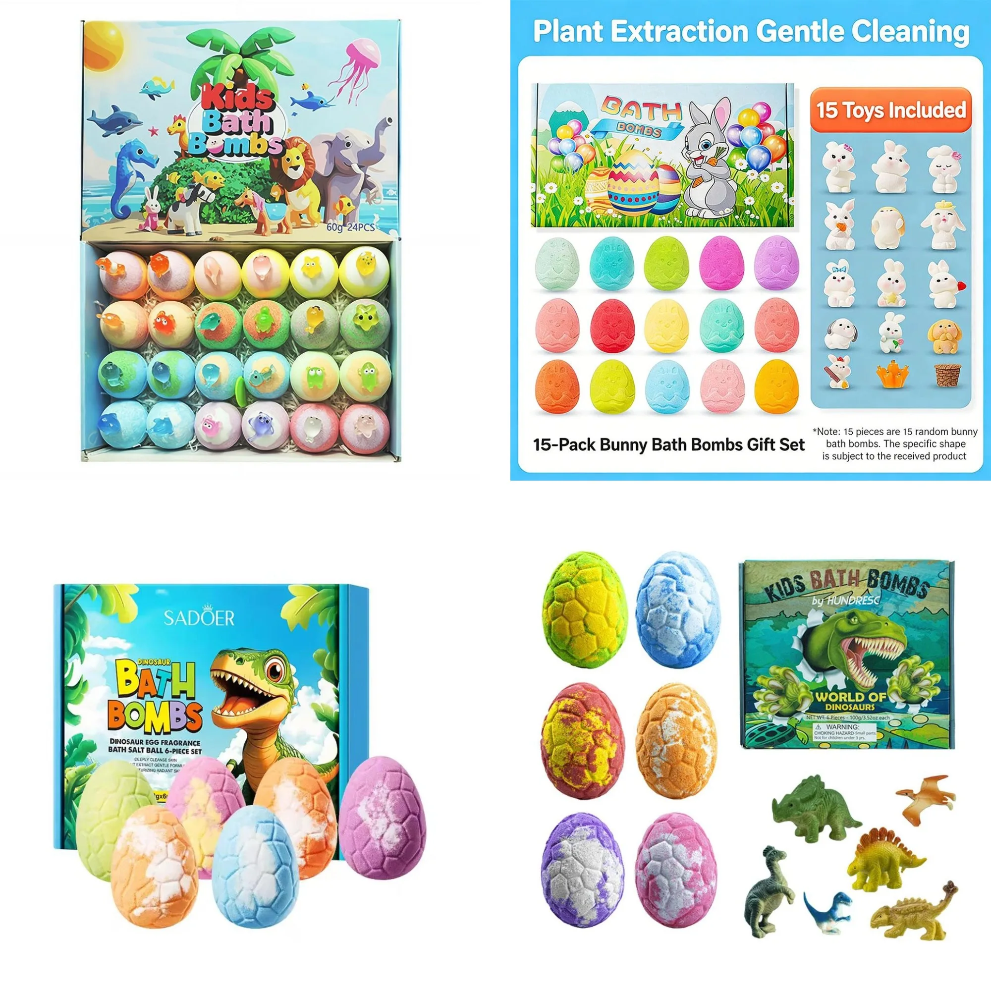 

Glowing/Not Glowing Toy Fruity And Floral Bath Salt Ball Set Box Bathroom Children's Bath Bubble Bath Ball Ocean Toy Gift Box