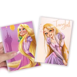 Cuaderno A6 de dibujos animados Rapunzel enredados, princesa de Disney, papelería estética de película de Anime, escritura de notas, libro de notas, regalos para niños y niñas