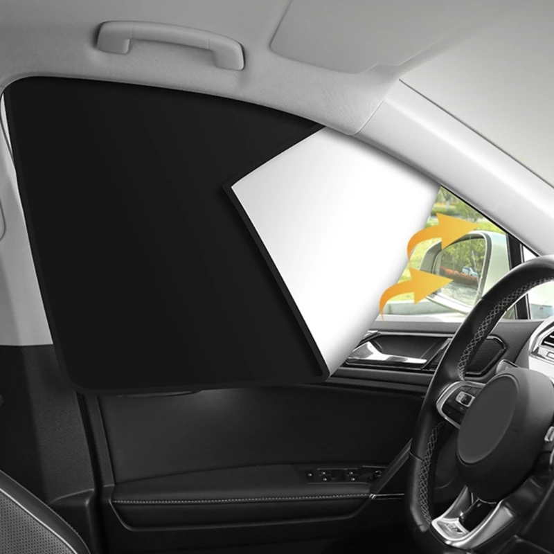 Magnetic Car Sunshade UV Protection Curtains Universal Sun Shield Cover for Cars Heat Reduction Privacy Protection Auto Sunshade