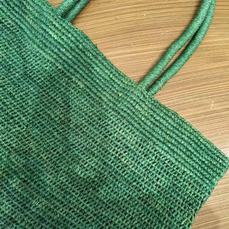 2026 Große handgewebte Raffia-Strohtasche für Damen – Luxuriöse Schultertasche für Freizeit, Sommer, Strand, Reisen und Shopping – Detail 18