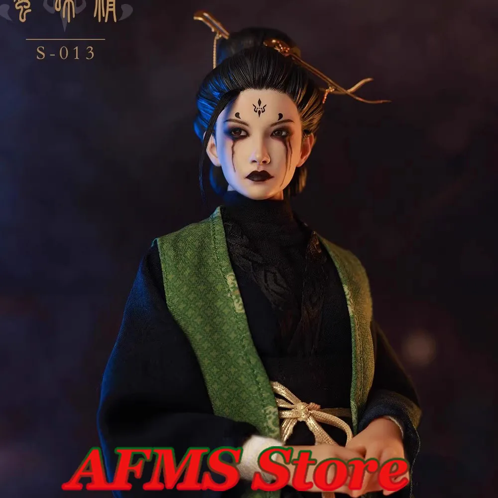 

S-013 1/6 Scale Collectible Figure Spider Goblin Fourth Sister Full Set 12Inch Female Soldier Action Figure Model Toys