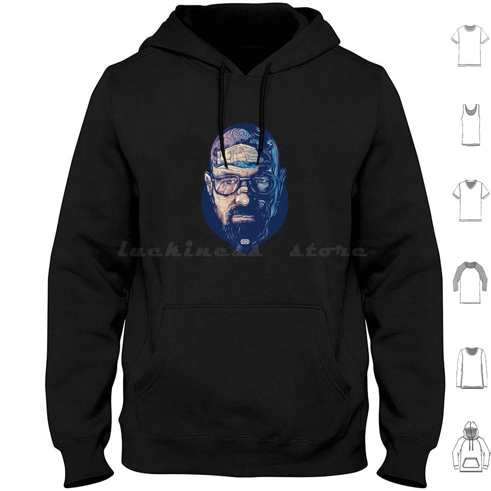 Walter White High Quality Hoodies Long Sleeve Bb Gus Fring Saul Crystal Meths Meths Mdma Drugs Tv Series Bluesky