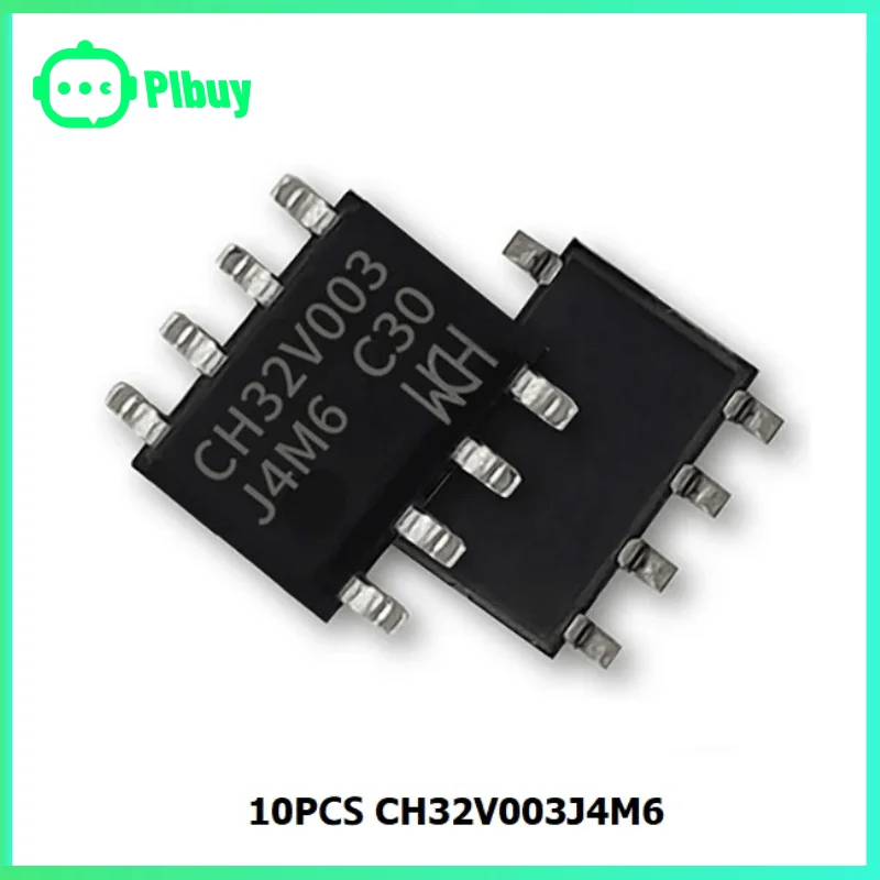 CH32V003 industrial grade 32-bit general-purpose RISC-V MCU CH32V003F4P6 CH32V003J4M6 CH32V003F4U6 WCH IC 10Pcs/lot