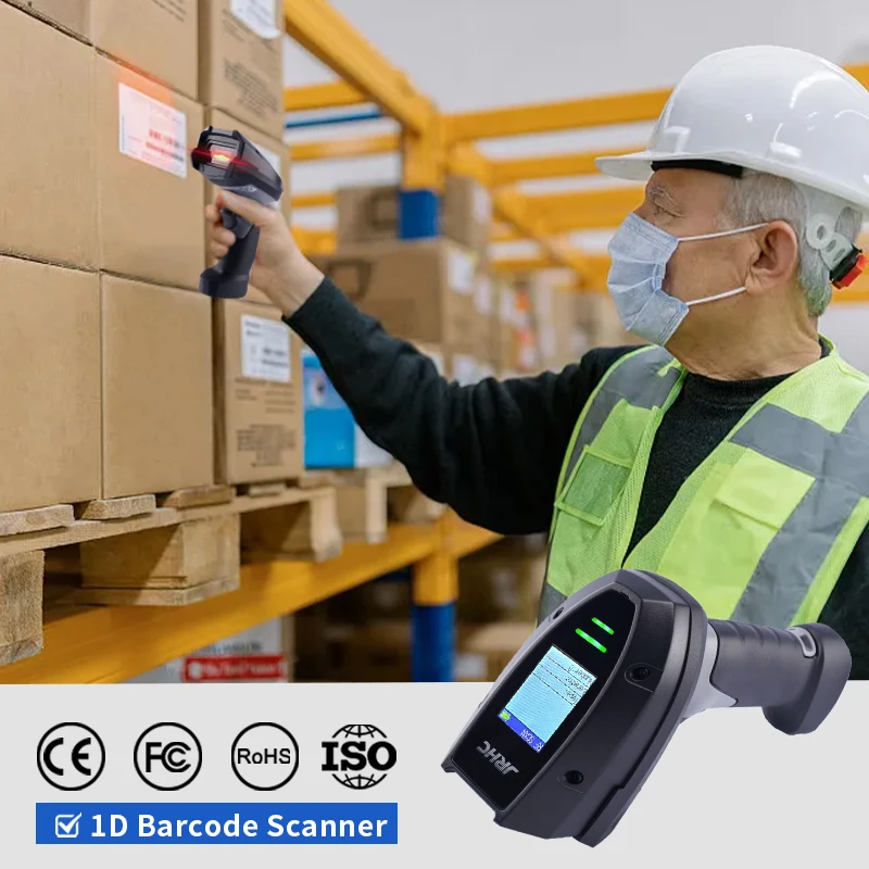 for JR 2023 New Wireless Laser Barcode Scanner SL3678-LWP Industrial Design Barcode Reader 1D