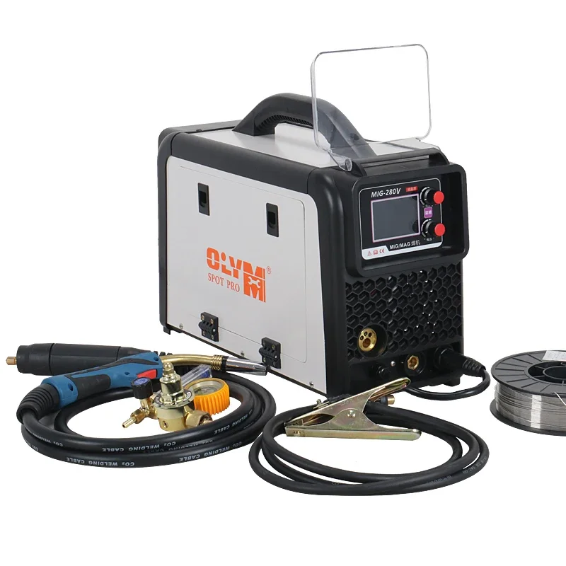 Digital invert welder MIG-280 for aluminum and steel Mig Welding Machine