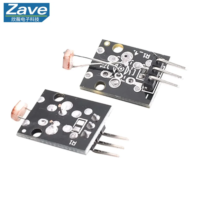 Modulo resistore fotosensibile - Sensore di luce 5 V, scheda di sviluppo microcomputer a chip singolo, scheda di apprendimento della programmazione, robot