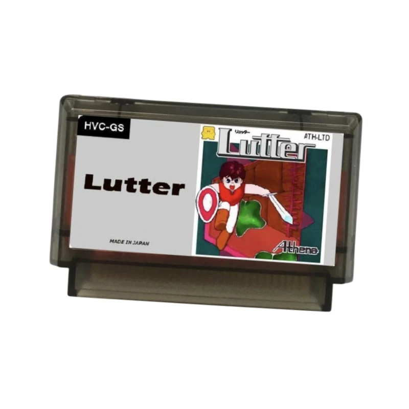 خرطوشة ألعاب Lutter Japan / English (FDS مقلدة) لوحدة تحكم FC / NES 60Pins / 72Pins بطاقة ألعاب الفيديو