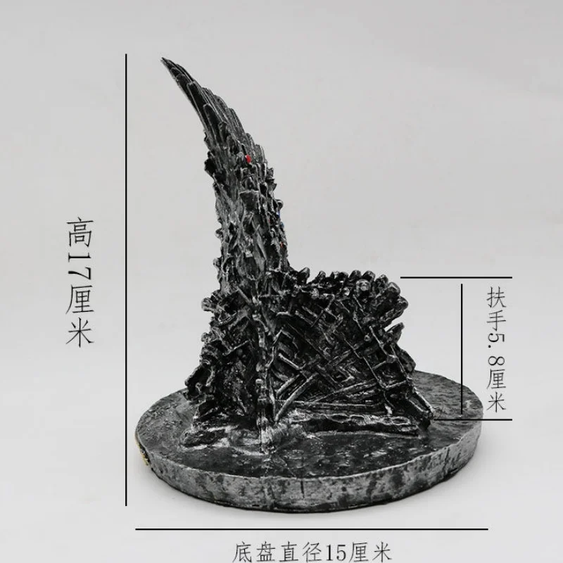 17cm The Iron Throne Thrones A Song Of Ice And Fire Figures Action Statue Model Collection Style Collectiable Model Holiday Gift