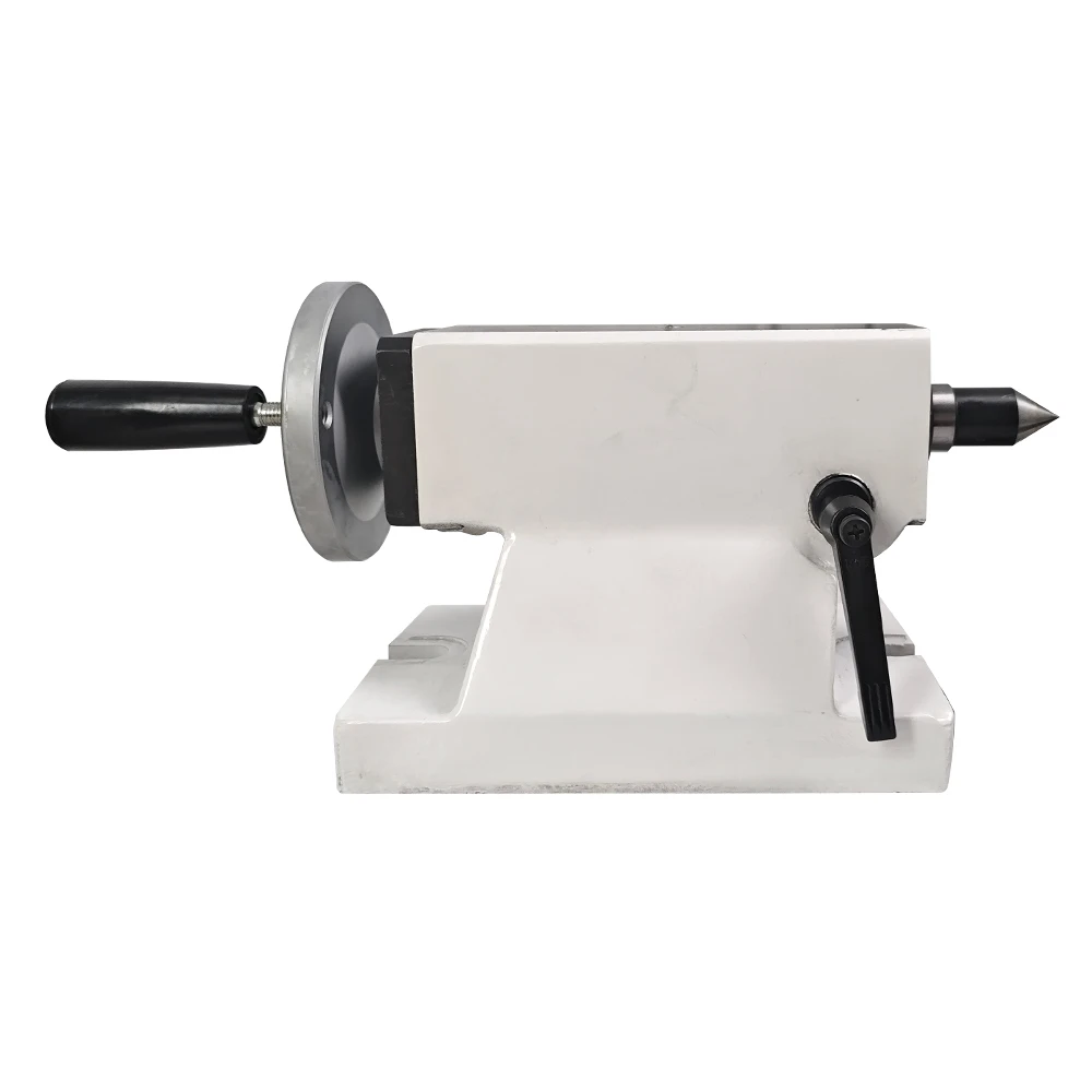 K11-130 5 Inch Three Jaw Chuck Tailstock and Rotary Axis a Axis 4th Axis for CNC Router Engraver Milling Machine