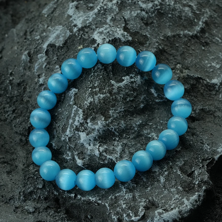 العصرية بولي عيون النمر حجر سوار للجنسين الملابس والاكسسوارات 4 الأحجام المتاحة السلس الخرز سوار هدية عيد الحب Joias