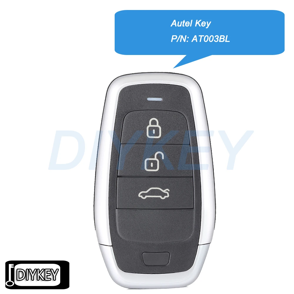 

Autel P/N: AT003BL Autel Universal Smart Remote Key With 3 Buttons for MaxiIM KM100 IM508 IM608 PRO