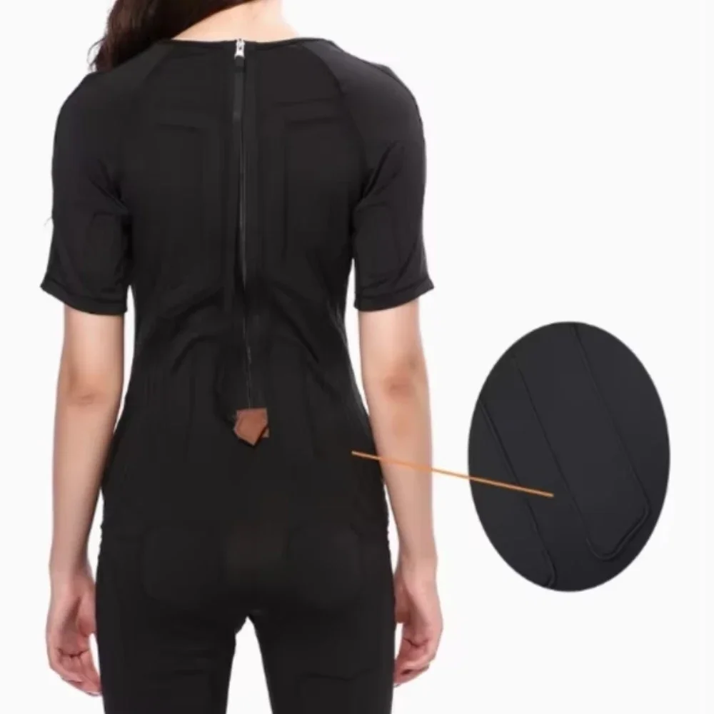 APP Control EMS SUIT Microcurrent Pulse Fitness Clothing TENS Yoga Abdominal Training Clothing GYMTECH Black Technology