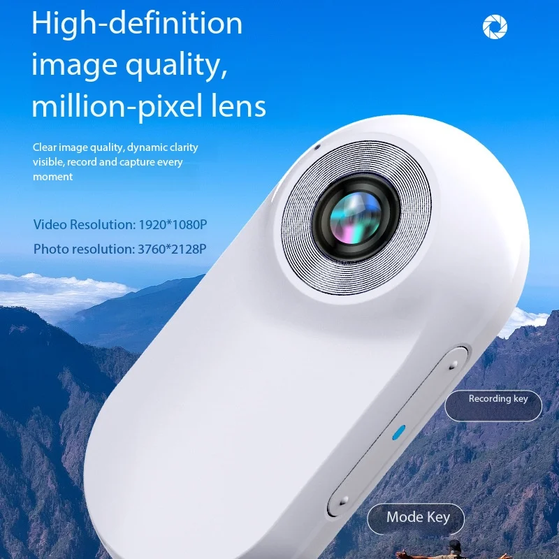 Home & Garden Pet Products Electronics Pet perspective recorder camera thumb camera HD outdoor portable cycling sports camera DV