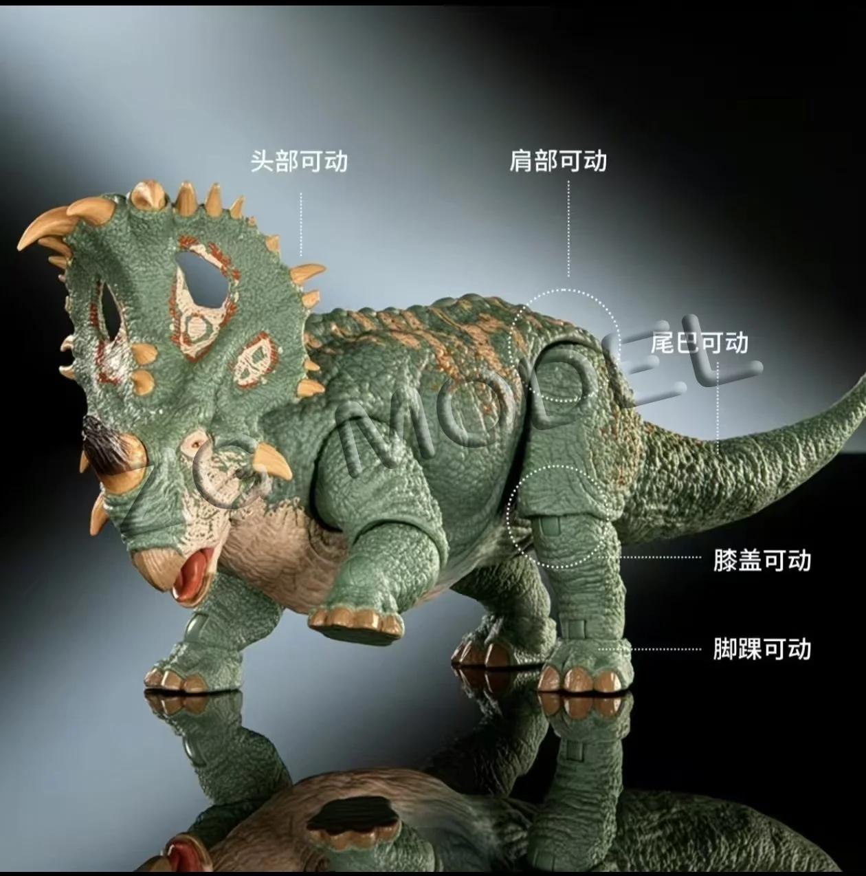 

Original Jurassic World Hammond Collection Sinoceratops Allosaurus Dinosaurs Action Models Toys for Boy Articulated Dino Figure