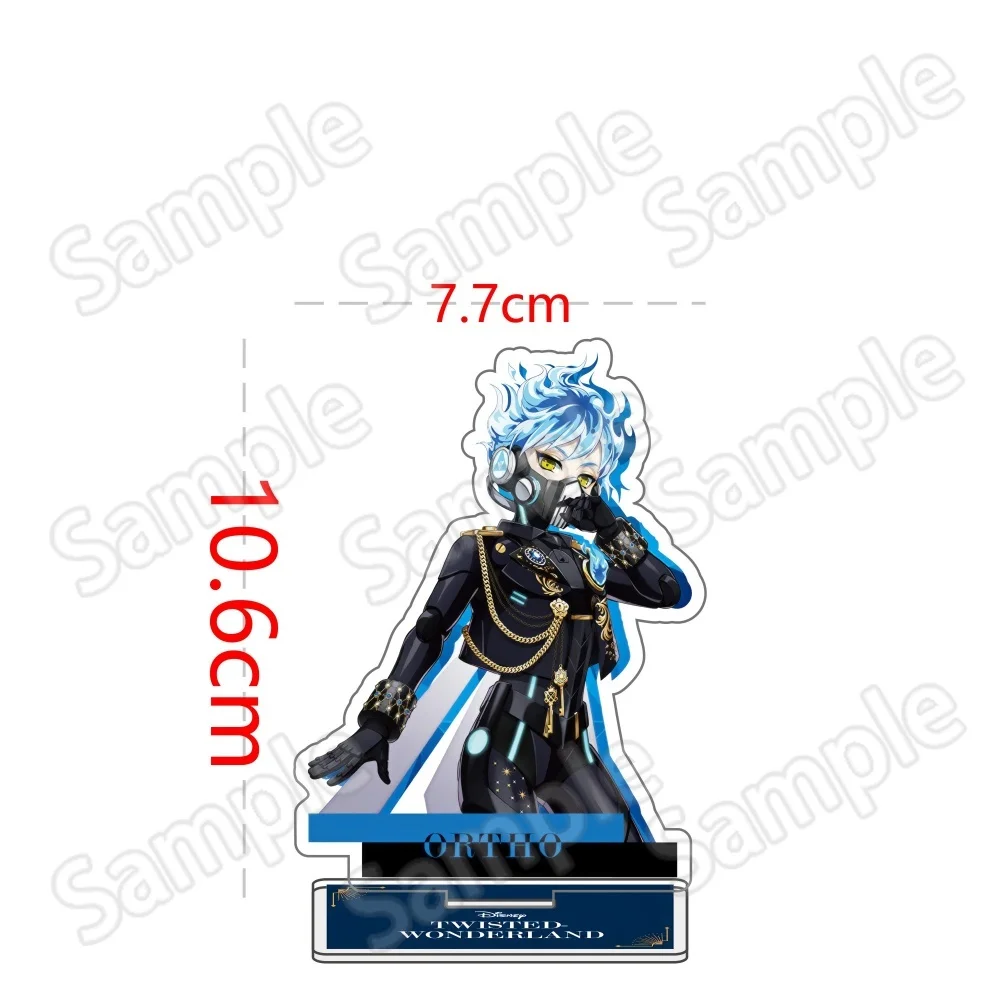 Anime Twisted Wonderland Acryl-Ständer Schlüsselanhänger 10-15cm Spiel Malleus Riddle Azul Idia Vil Leona Schreibtisch-Deko Sammlerstück Fan-Geschenk