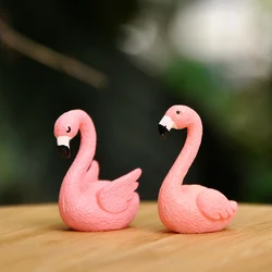 미니어처 인형 동물 세트 다람쥐 펭귄 토끼 마이크로 요정 정원 용품 테라리움 장식 DIY 액세서리