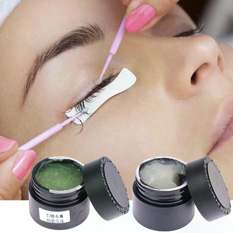 Fruit Flavour Eyelash Glue Remover Zero Stimulation Quick Removing Eyelash Extensions Tools Fragrancy Smell Cream Makeup 10g