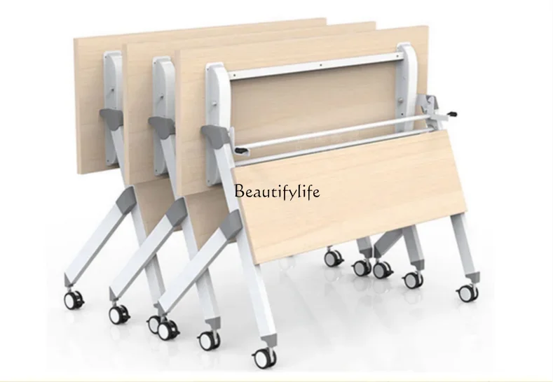 

Flap table Multifunctional tutoring Splicing combination Foldable mobile double-layer desk