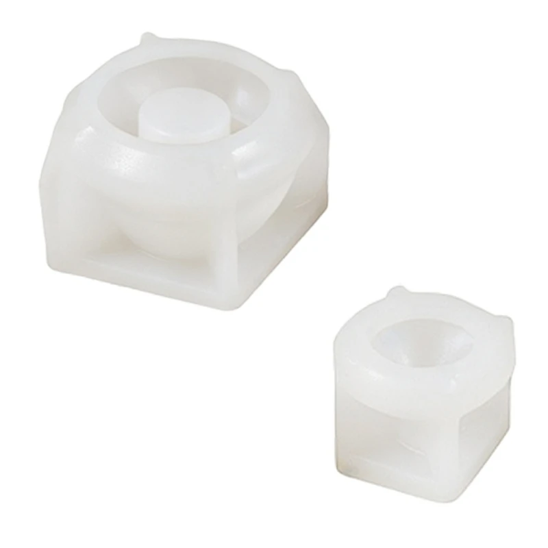A52E Resin Craft Mold Set with Ribbon Teapot and Heart Tray Shapes,Silicone Casting Mold for Jewelry Pieces and Pendant DIY