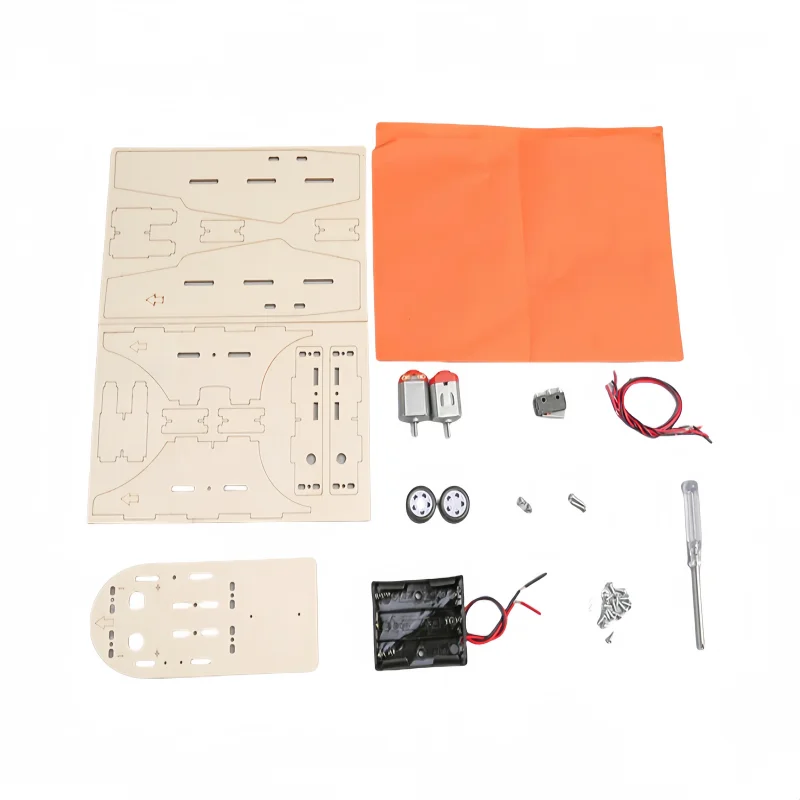DIY Aircraft Carrier Paper Airplane Catapult Toy Children's Science Experiment Teaching Tool Puzzle Toy Parent Child Interactive