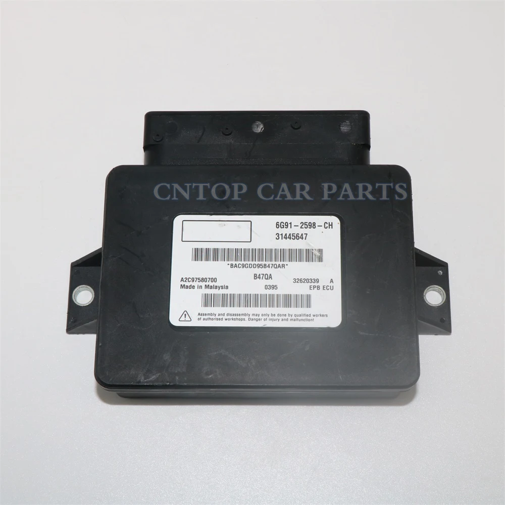 

6G91-2598-CH 31445647 32620339 модуль управления стояночным тормозом для Volvo S60 XC60 V60 6G912598CH