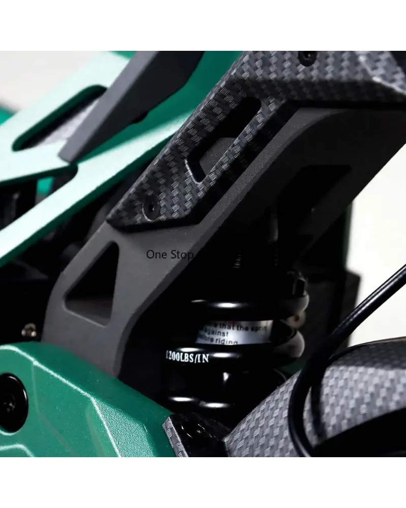 Honey Whale G2 Pro Scooter 900W Motor 54.6V 16Ah Battery Max Load 120kg 40km/h 45km Range 9.65 Inch Tires Green/Yellow