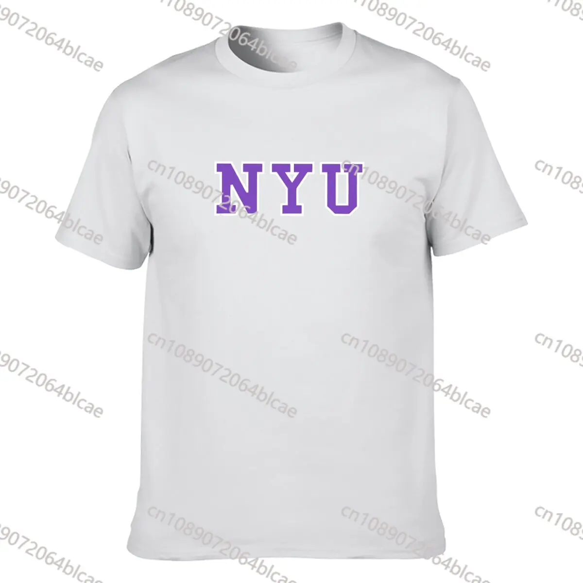 Camiseta sin etiqueta Popular de Nueva York univeres-nyu, primavera y verano, nueva