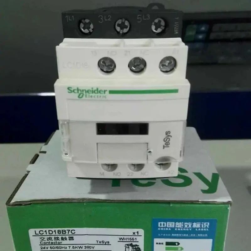 Schneider Electric AC Contactor LC1D40 D50 D65 D80 D95 LC1D12 D18 D25 D32 D38 B7C F7C M7C 12V 24V 36V 48V 110V 220V 380V