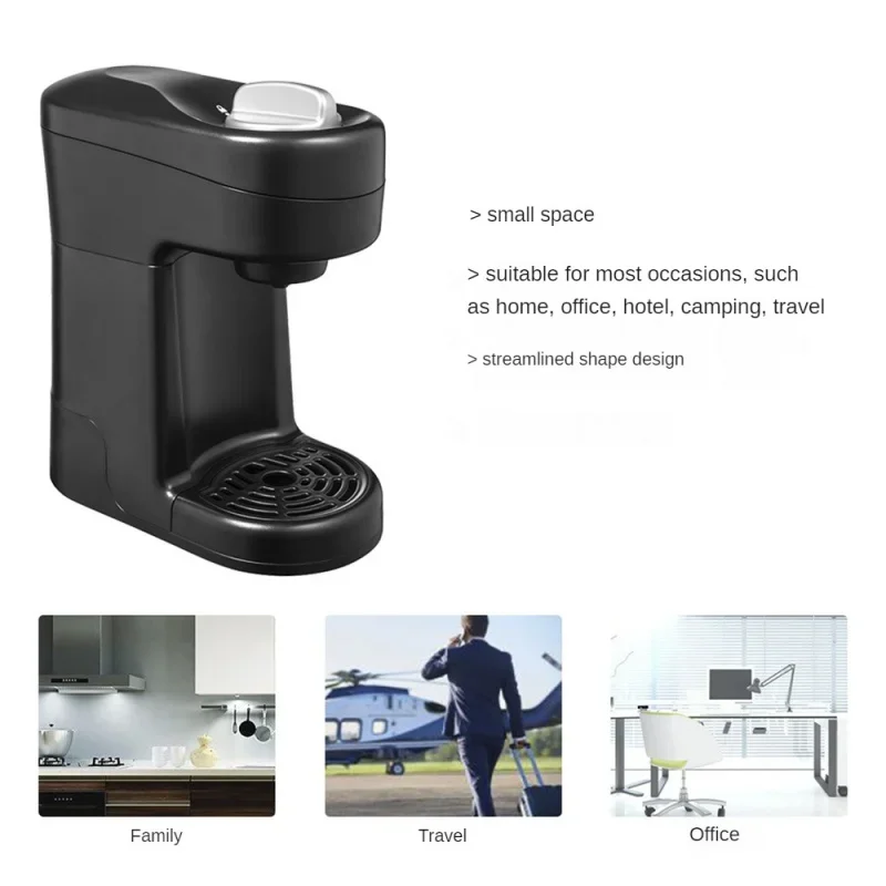 American Capsule Coffee Machine Automatic K-Cup Drip Type Small Coffee Machine Household Hotel