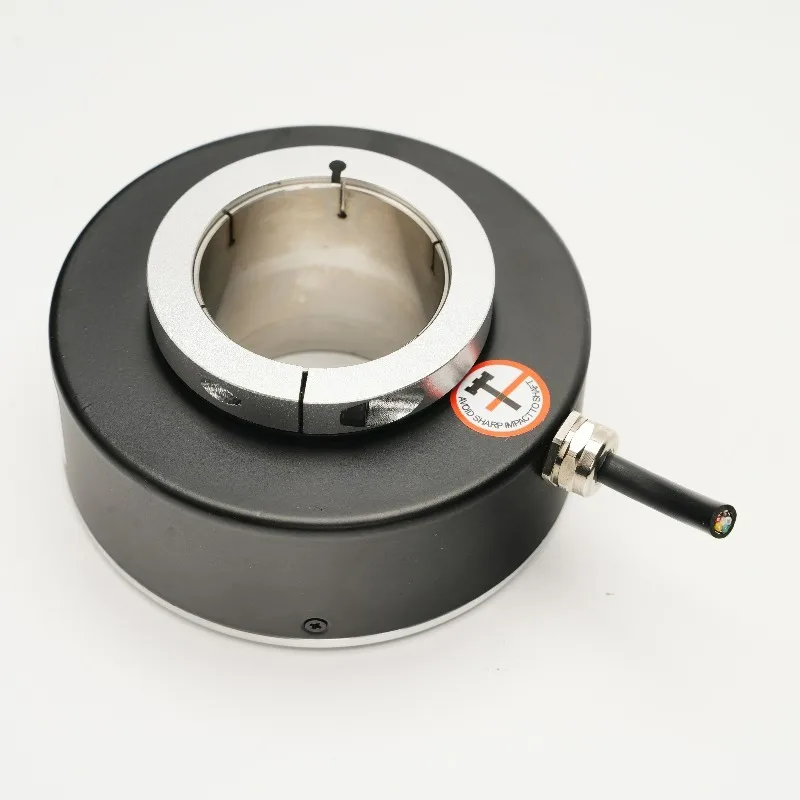 1024 Pulse Rotary Encoder with Large Through Hole Shaft JSK90 Elevator Door Motor Hollow Shaft Incremental Encoder
