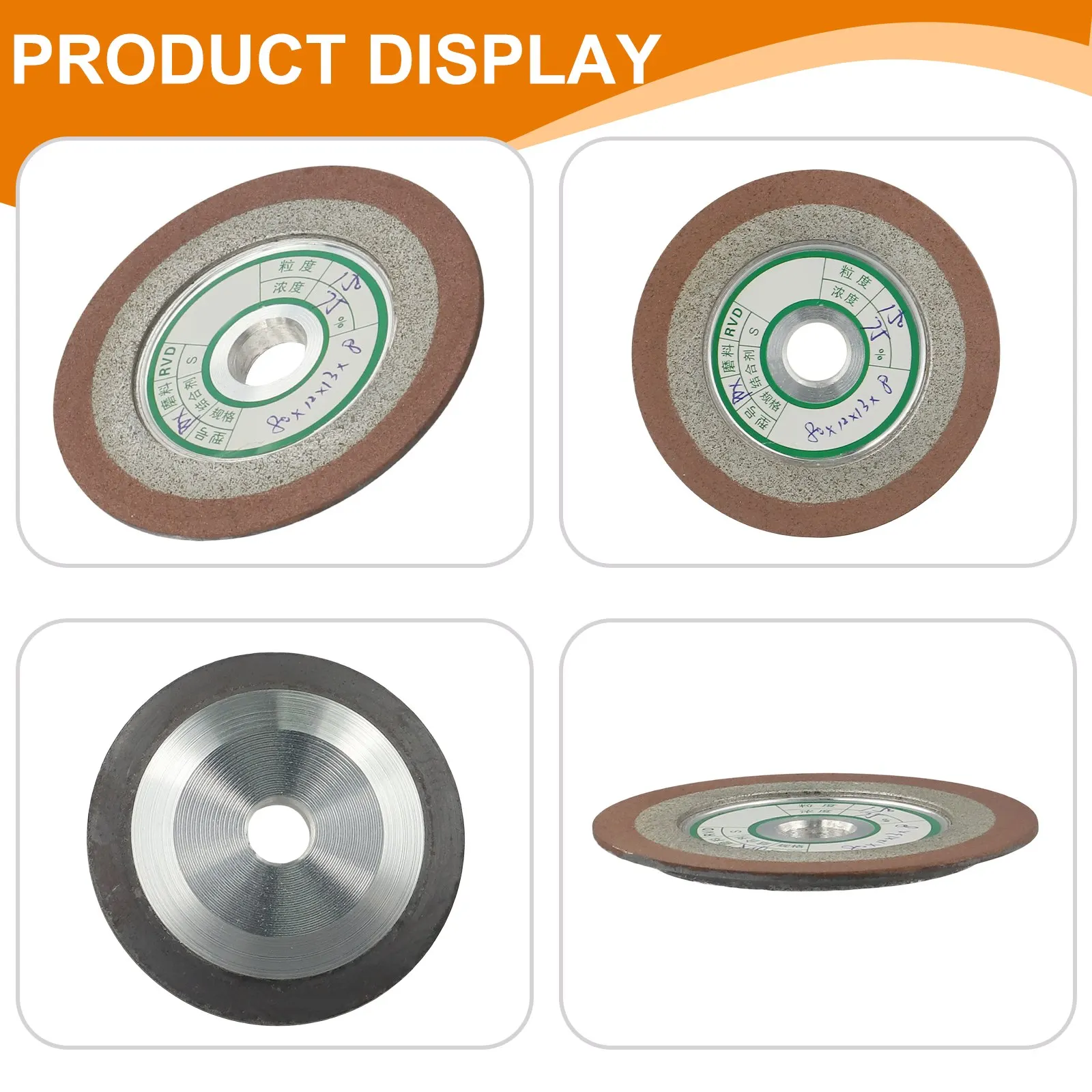 

3Inch 80mm Grinding Wheel Disc 150Grit Cutter Grinder For Grind Carbide And Hard Steel Stone Metal And Other Processing