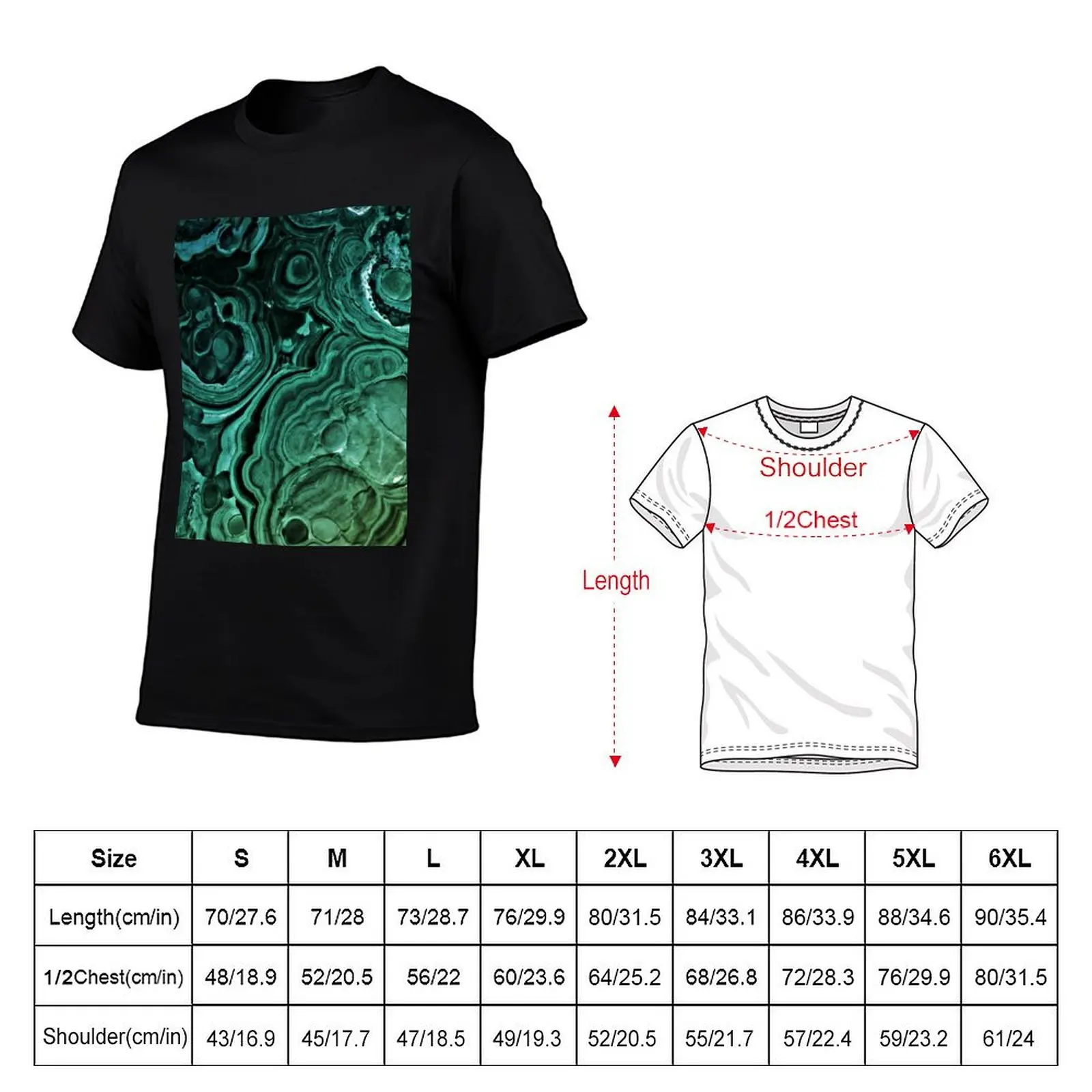 MALACHITE GEMSTONE by Monika Strigel T-Shirt essential t shirt rapper graphic tees funny t shirts for men