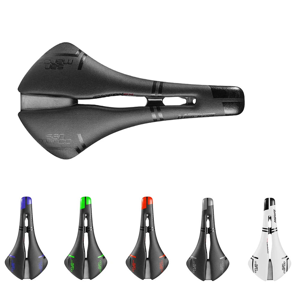 San Marco Mantra Carbon Fiber Saddle Road Bike Saddle Men Women Racing Cycling Seat Carbon Mountain TT Wide Bicycle Saddle Parts