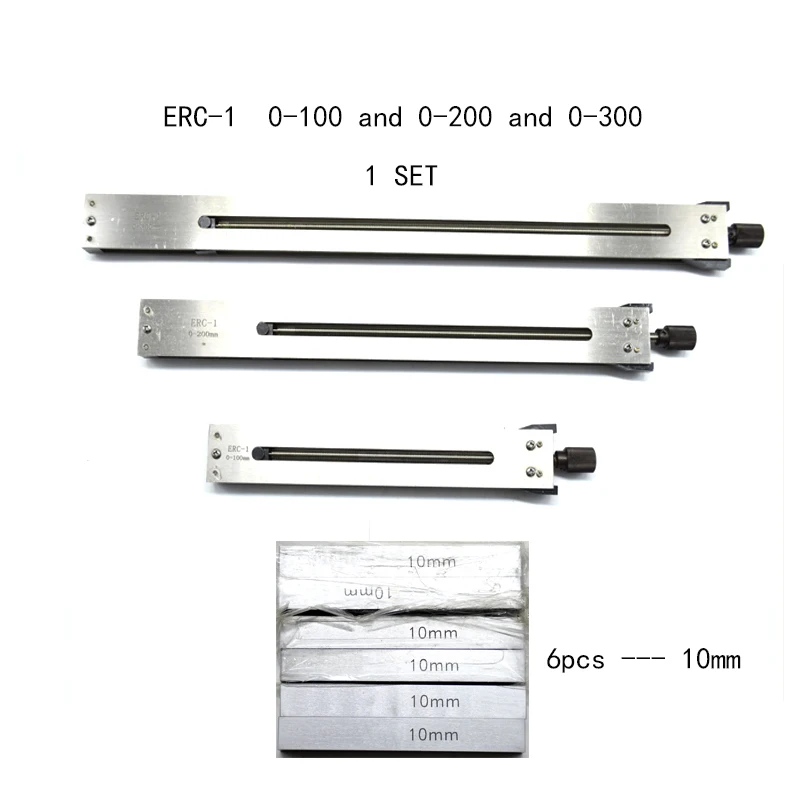 ERC-1 0-100mm 0-200mm 0-300mm Gauge Block Holder Block Gauge Accessories Holder for Rectangular gage Block Inner diameter test