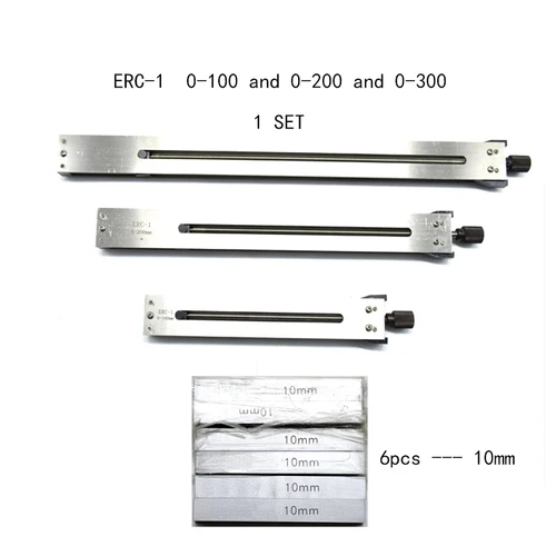 ERC-1 켈리퍼 게이지 블록 거치대 액세서리, 직사각형 게이지 블록, 내경 테스트용 거치대, 0-100mm, 0-200mm, 0-300mm