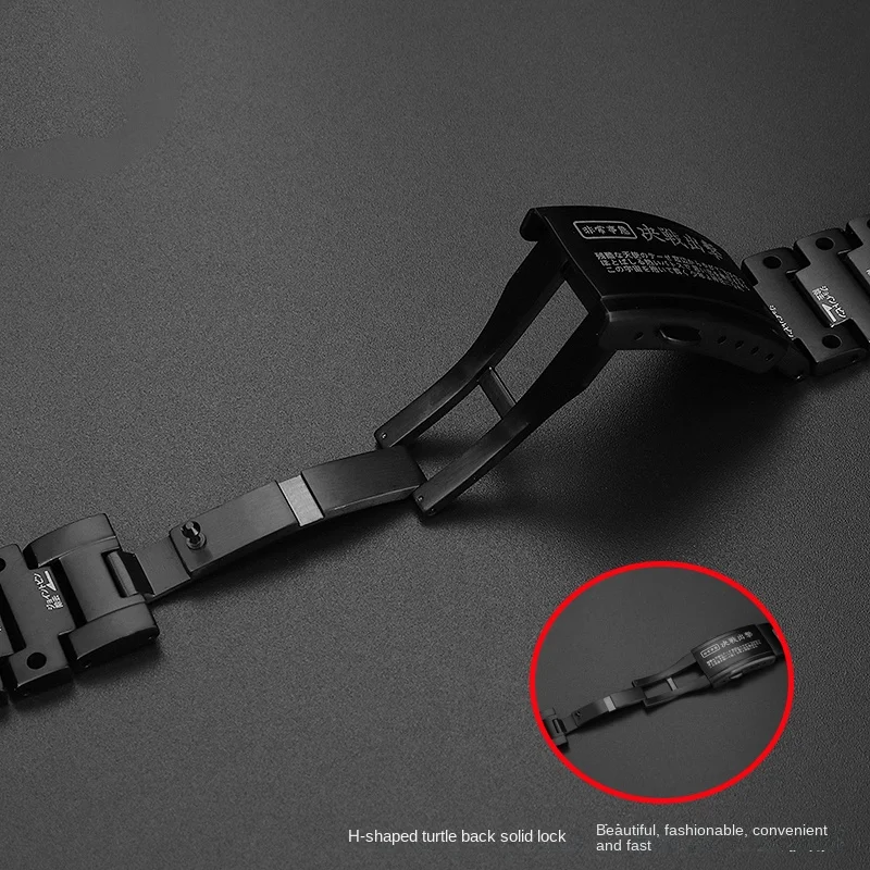 DW 5600 metal case and strap for Casio G-SHOCK 3229 DW-5600 mod kit modified mech warrior GW-B5600 stainless steel set strap