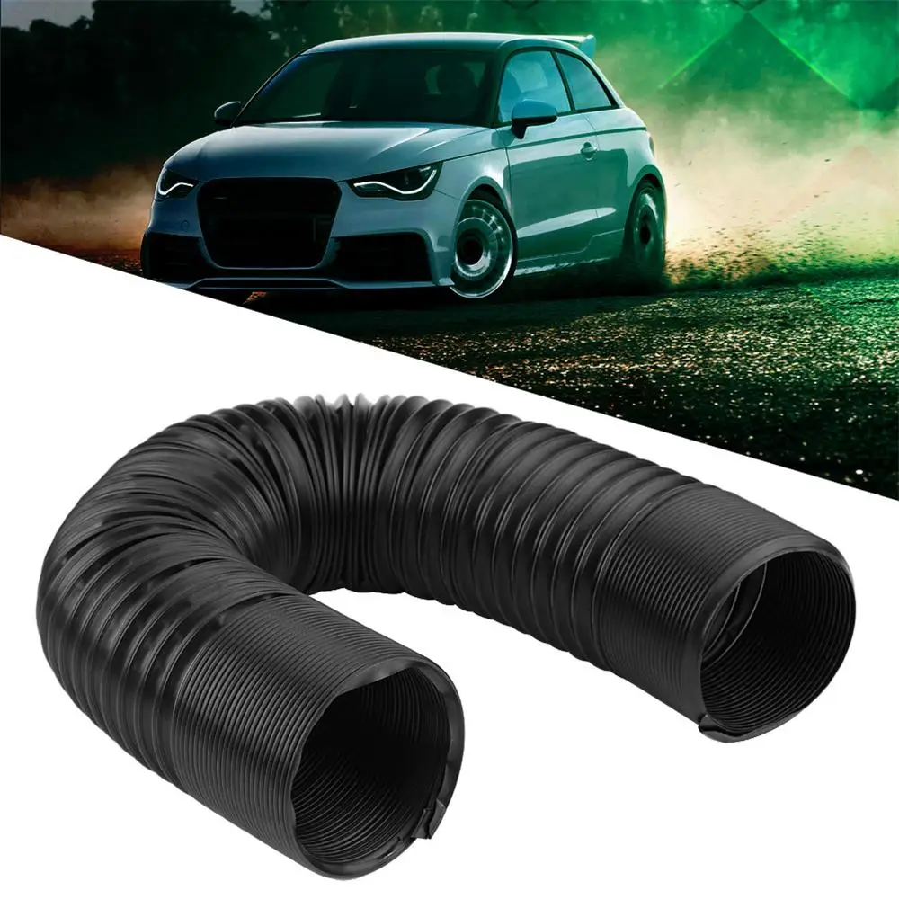 3inch Universal Car Cold Air Filter Intake Tube Kit Ducting Feed Hose Pipe System 76mm