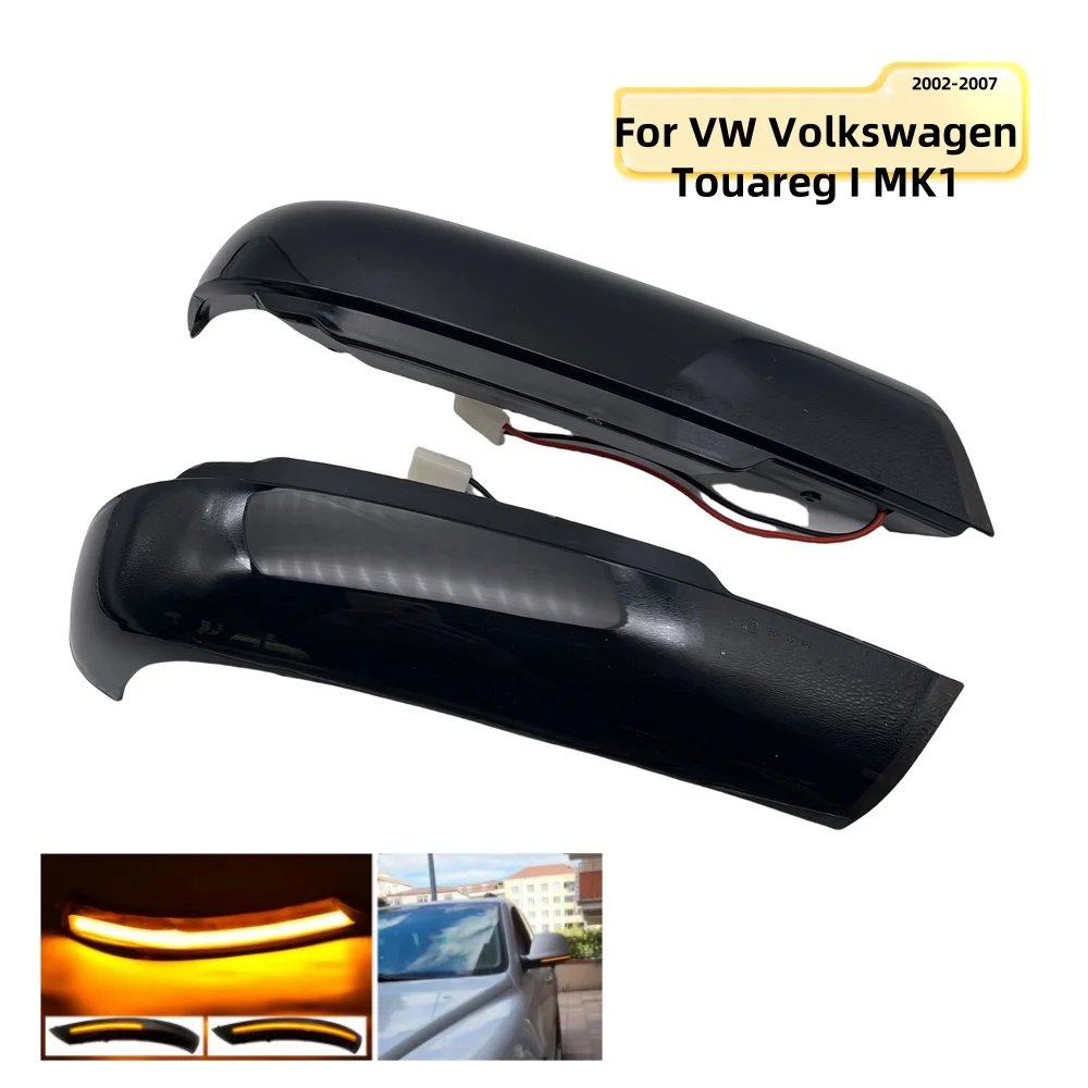 

For VW Volkswagen Touareg I MK1 7L 2002 2003 2004-2006 car Dynamic Steering Signal Led Light Rear View Mirror Indicating Flash