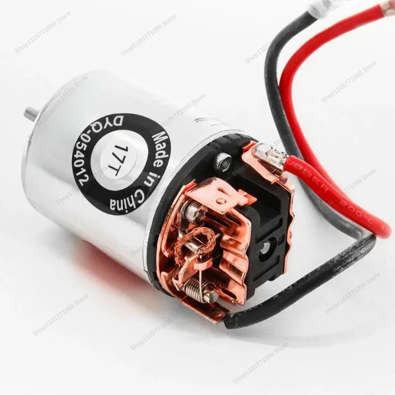 For 540 12T 17T 22T 29T High Torque Waterproof Stainless Steel Brushed Motor Suitable for 1/10 Cars
