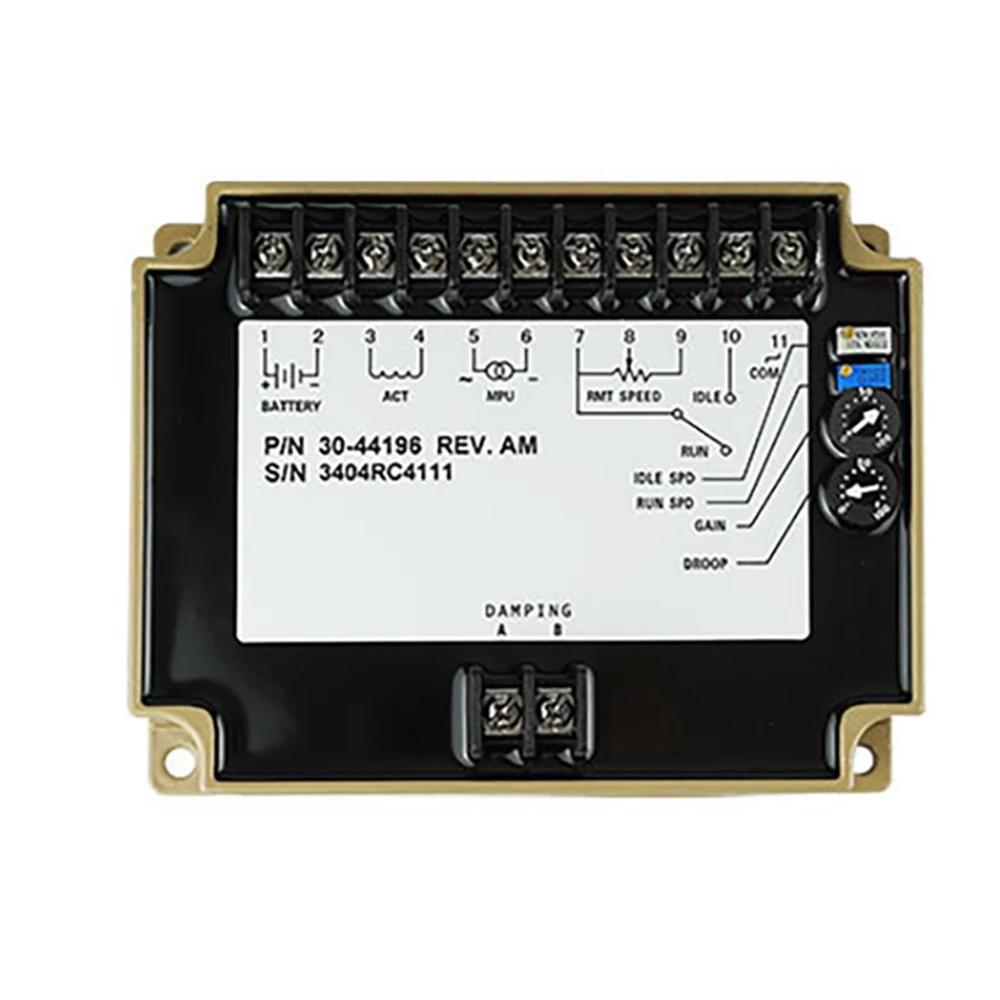 

A04E-3044196 Generator Speed Control Unit Engine Speed Controller Governor 30-44196
